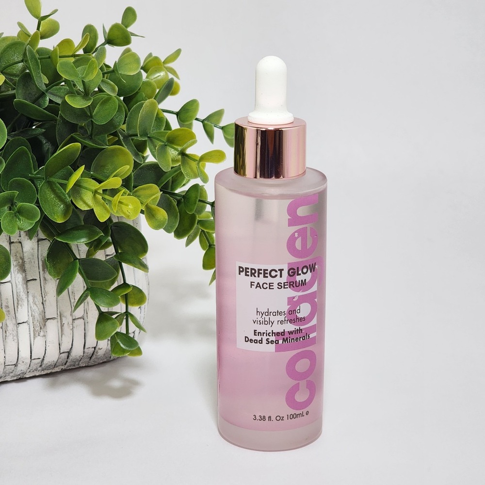 Collagen Perfect Glow Face Serum Enriched With Dead Sea Minerals 3.38oz